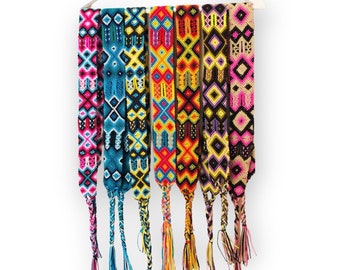 Mexican colorful belt, boho handwoven belt, summer belt