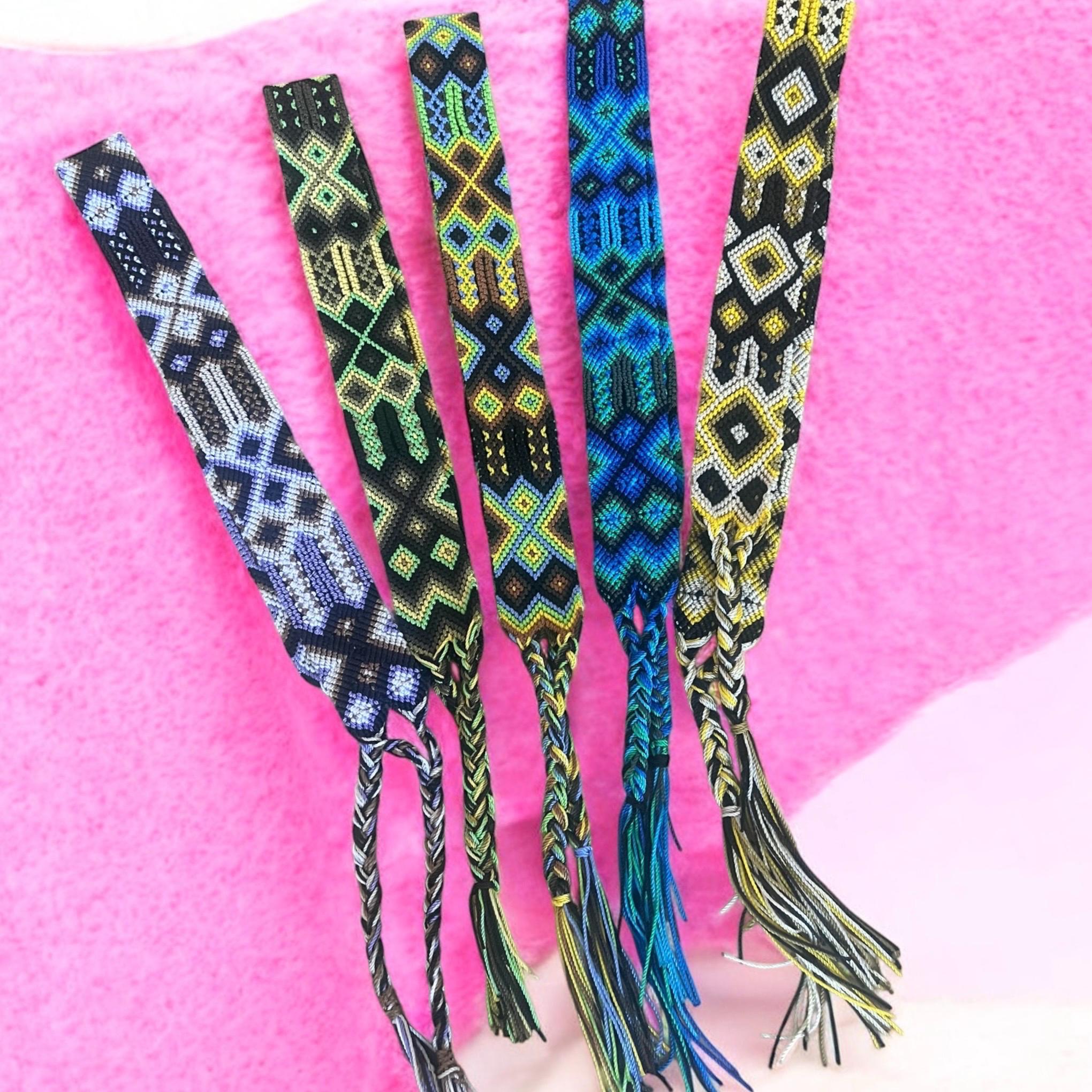 Handwoven Chiapas Artisan Wrap Belt – Boho Festival Textile Chiapas Woven Belt - Caribbean – Eclectic Array - Nevis / Mexico main image 3