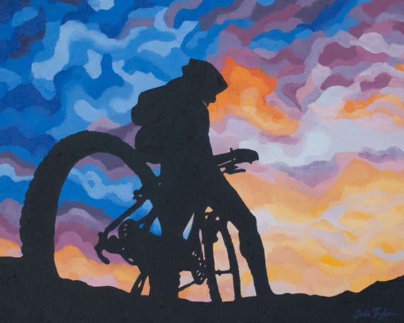 Biking artwork deals