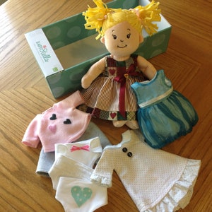 Baby Stella-kleding PATROON - Kleding voor babypoppen - 15 inch kledingpatronen babydoll - DIY pdf Digitale afdrukbare Instant Download