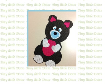 Woodland Animal Applique PATTERN - BEAR Pillow Pattern - Pillow Toy - Quilt Applique - Wall Hanging Applique