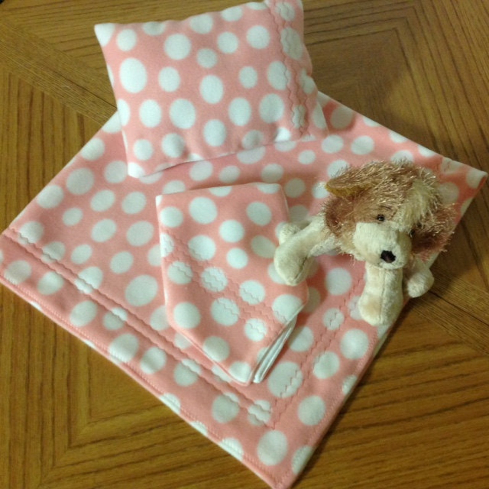 Fleece Blanket Pillow & Lovey Set Baby / Toddler Pink w/ Etsy
