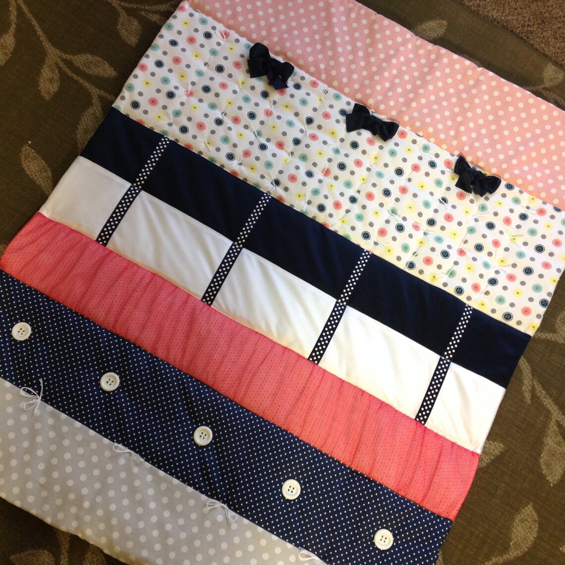 EASY Play Mat PATTERN Baby Tummy Time Quilt Sensory Mat Etsy