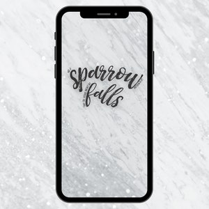 Not A Sparrow Falls (That the Father Doesn&#39;t See) Phone Wallpaper | Instant Download