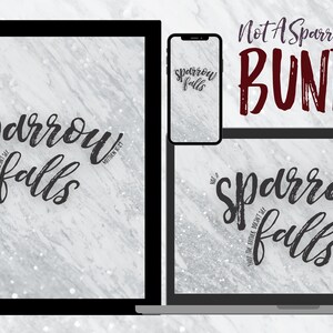 Not A Sparrow Falls (That the Father Doesn&#39;t See) Bundle | Wall Decor, Phone Wallpaper, & Desktop Wallpaper | Instant Download