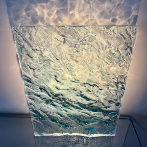 Epoxy Resin Ocean Sculpture, Coastal Home Decor, Handmade 3D Resin Wave ...