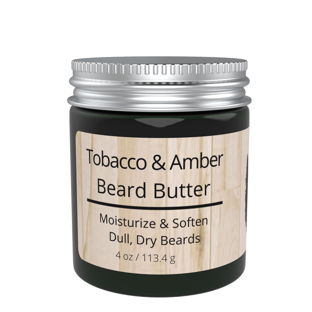 Conditioning Beard Butter Tobacco & Amber 4 Oz Beard Softener and