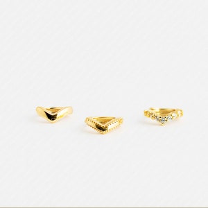 V Shape Cartilage Hoop, Gold, Silver SHEMISLI - SH059 SH060 SH061, SH556. SH566, SH576 LR