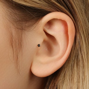 Black Tragus Etsy