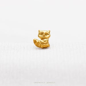 Petite boucle d'oreille sans filet à dos plat, calibre 20,18,16, 5-10 mm unisexe, acier chirurgical SHEMISLI SS1023