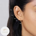 Thin Hoop Ring for Ear, Nose Piercings, No Hinge Design, 20ga, 4, 5, 6, 7, 8, 9, 10, 12mm, Unisex, Gold Filled, Silver SH284-292
