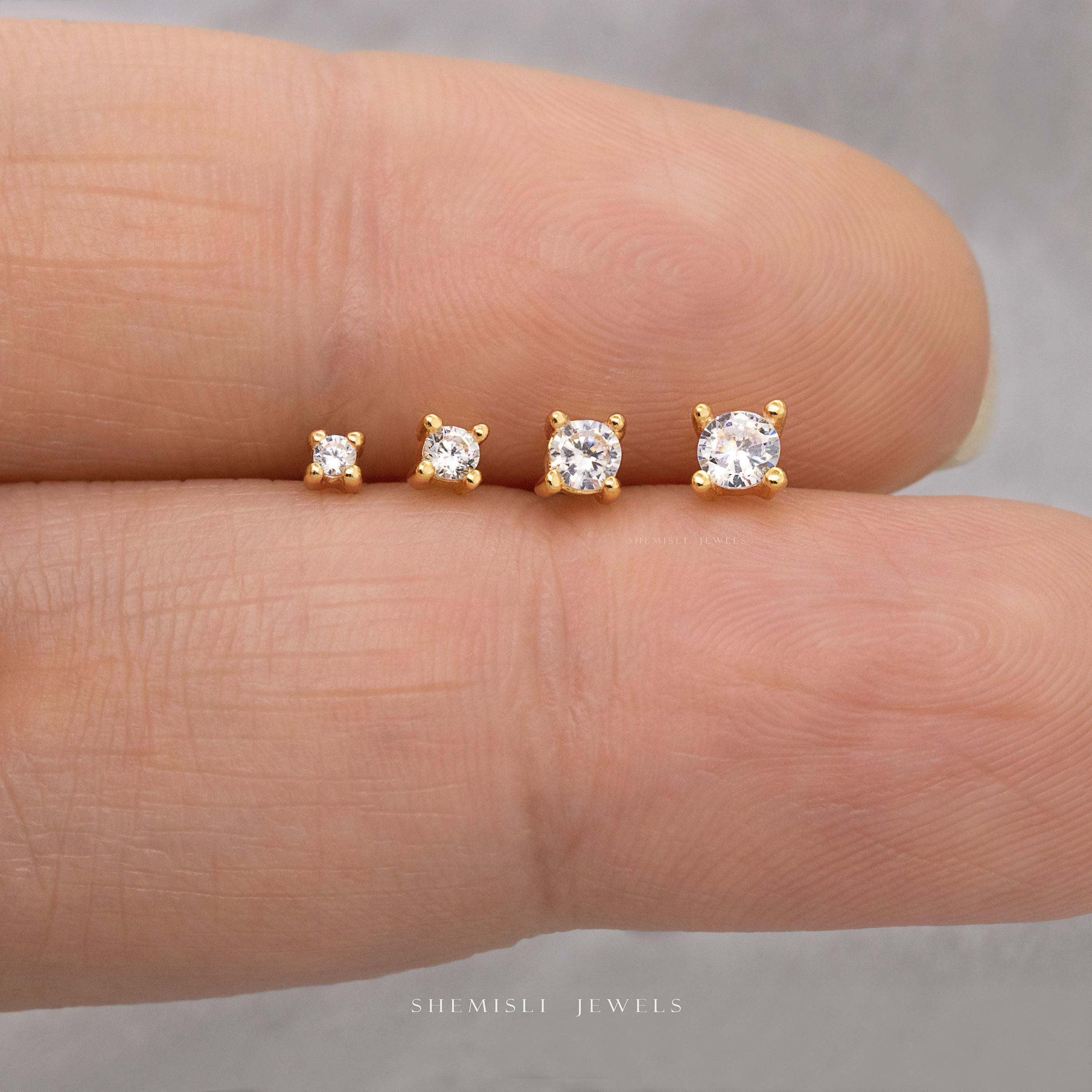 White CZ Studs 1.5, 2, 2.5, 3mm, Unisex, Gold, Silver SS221 SS072 SS158 SS073 Butterfly End, SS463 SS464 SS465 SS466 Screw Ball End type A - Etsy White CZ Studs 1.5, 2, 2.5, 3mm, Unisex, Gold, Silver SS221 SS072 SS158 SS073 Butterfly End, SS463 SS464 SS465 SS466 Screw Ball End type A - Etsy