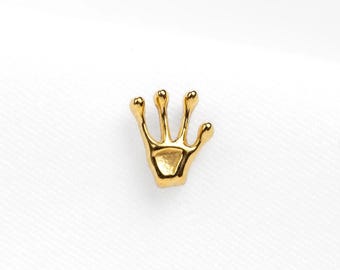 Clou d'oreille extraterrestre, boucle d'oreille sans filet à dos plat, style minimaliste, A-SS1317