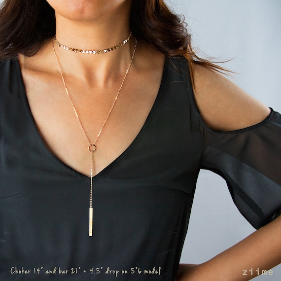 Layered Lariat Necklace Deals, 53% OFF 