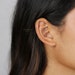 Tiny Thin Criss Cross Helix Cuff, Upper Ear Cuff, No Piercing is Needed, Gold, Silver SHEMISLI - SF048 NOBKG