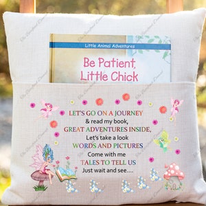 Sublimation Design for Pocket Pillow Faries