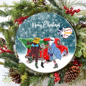 Sublimation Design for Door Sign Mummers Newfoundland