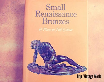 Vintage Book Small Renaissance Bronzes by Maria Grazia Ciardi Dupre 67 Pllates in Full Color Translated by Betty Ross Hamlyn Copyright 1970
