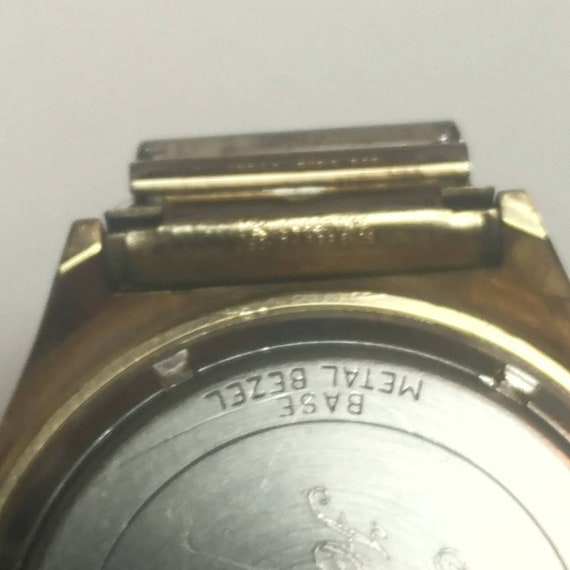 Vintage Bulova Accutron Watch Gold Tone Dual Day Big … - Gem