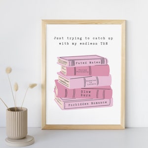 Romans Novel Tropes Print, Digital Print, Bookish Wall Art, Bookish Decorations, Bookish Gifts, Book Lovers Decor, Bookish Wallart