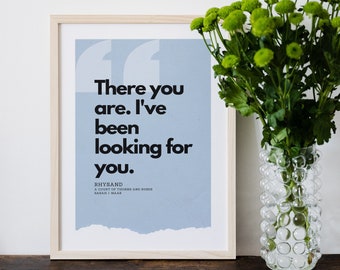 Book Quote Print, Digital Print, Bookish Wall Art, Bookish Decorations, Bookish Gifts, Book Lovers Decor, Bookish Wallart