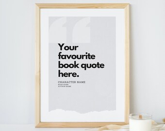 CUSTOM Buch Zitat Print, Digitaldruck, Bücherwurm Wandkunst, Bücherwurm Dekorationen, Bücherwurm Geschenke, Buchliebhaber Dekor, Bücherwurm Wandkunst
