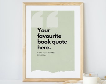 CUSTOM Buch Zitat Print, Digitaldruck, Bücherwurm Wandkunst, Bücherwurm Dekorationen, Bücherwurm Geschenke, Buchliebhaber Dekor, Bücherwurm Wandkunst