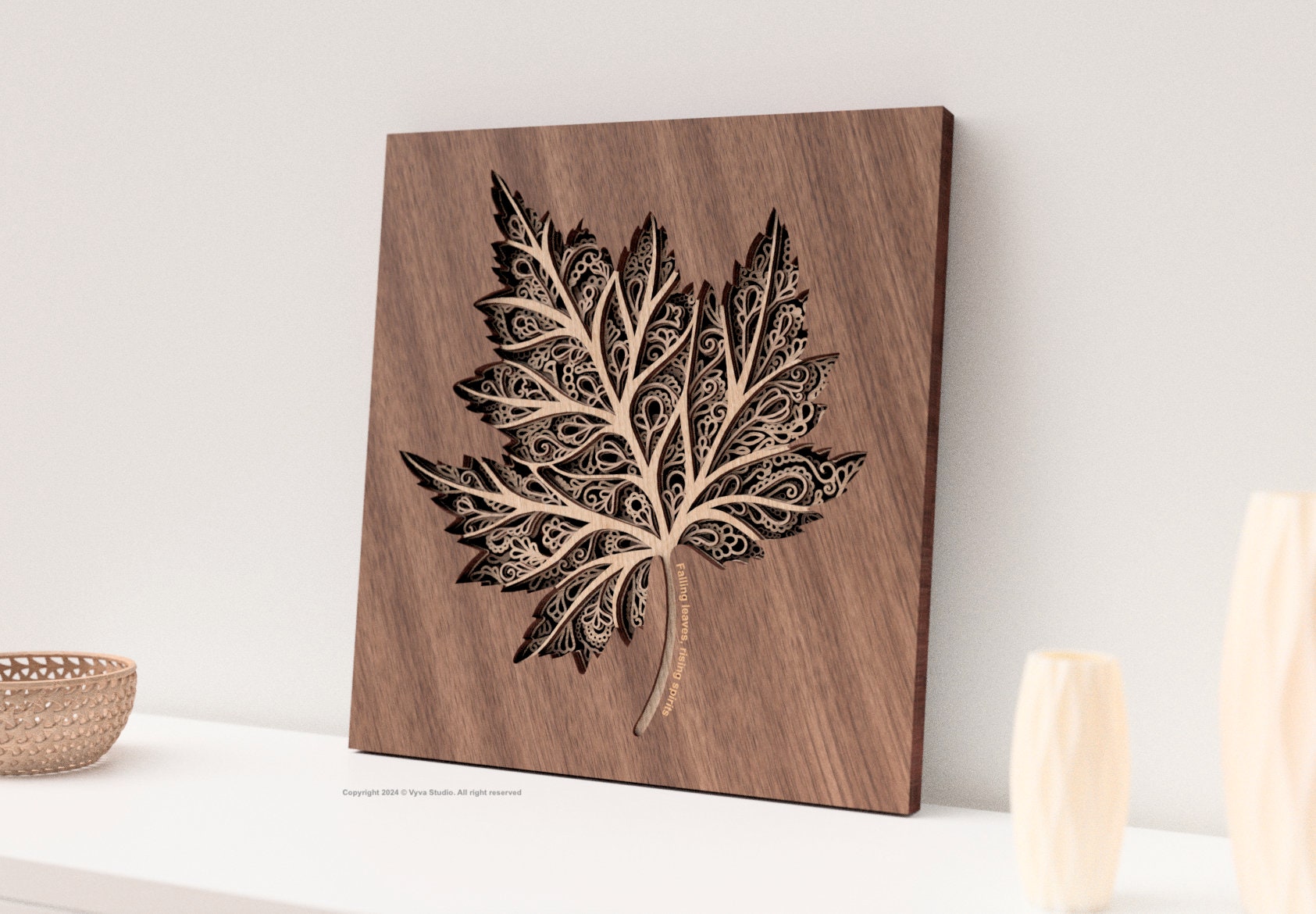 Laser Engraving Leaf - Etsy
