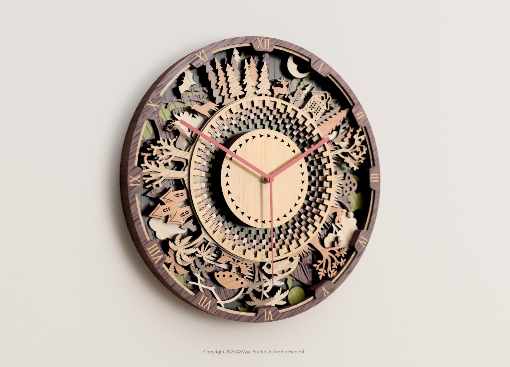 3d printed clock México