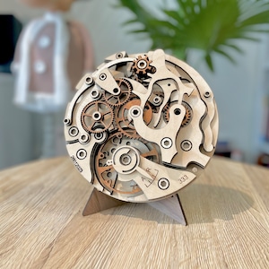 Watch Movement | Laser Cut File for Creating Multilayered 3D Mechanical ...