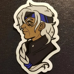 Overwatch Ana Amari Transparent Vinyl Sticker