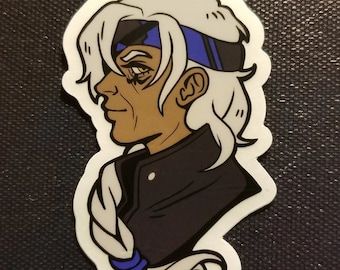 Overwatch Ana Amari Transparent Vinyl Sticker
