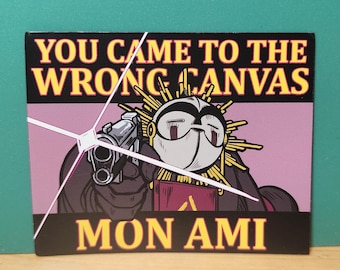 Esquie "You Came To The Wrong Canvas" Expedition 33 Fridge Magnet