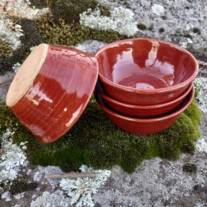 salsa bowls, 3 oz bowls, set of 4 sauce bowls, gift for her, dipping bowls, tapas bowls, small snack bowl