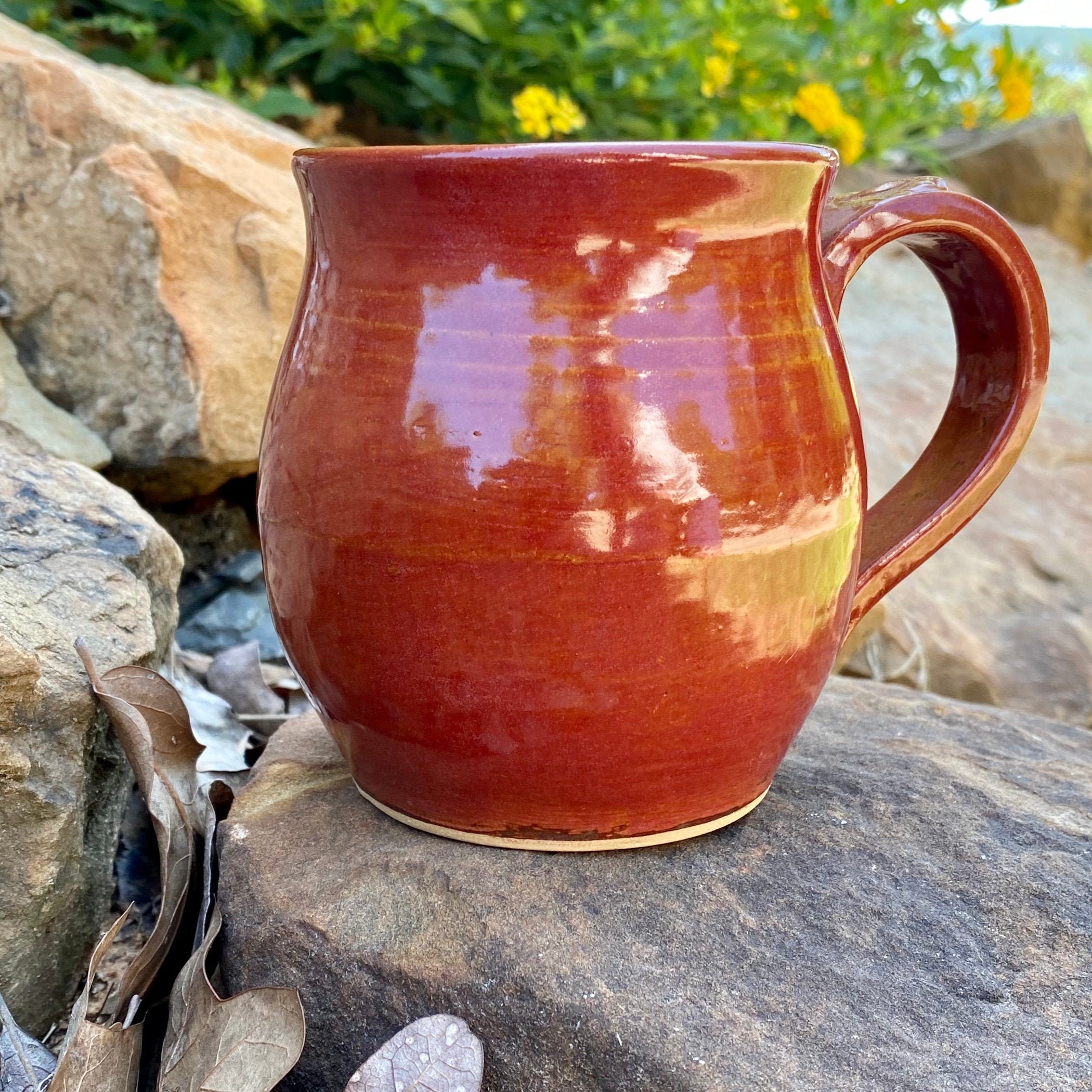 ceramic hot chocolate mug