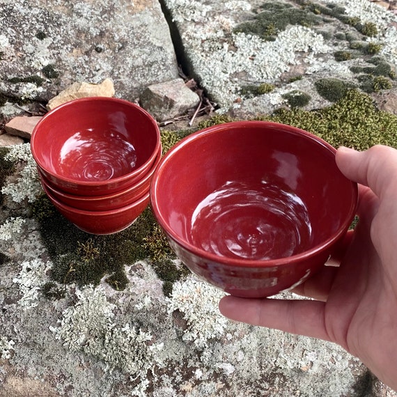 Small Bowls, Set of 4 Bowls, Dessert Bowls, Handmade Bowls, Snack Bowls,  Ice Cream Bowls, Ramekins, Prep Bowls, Yogurt Bowls 