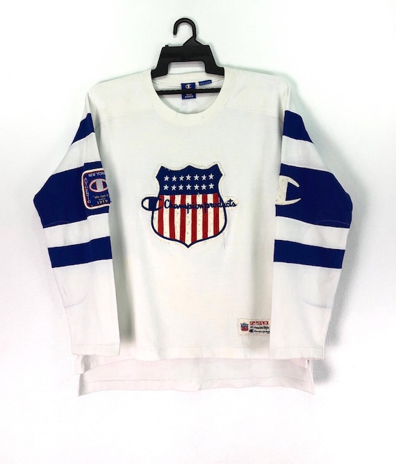 champion colour block chest logo sweatshirt