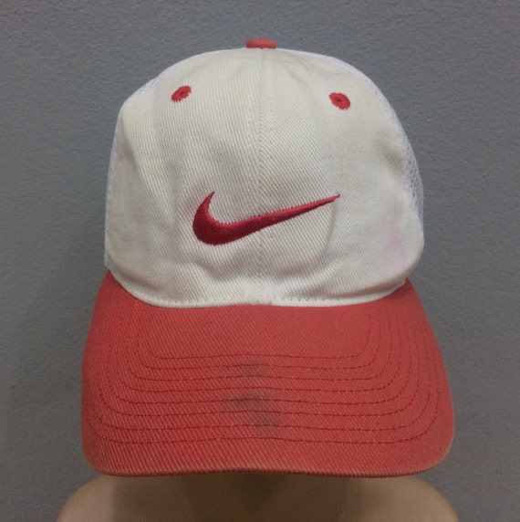 Vintage Nike Cap Hat Snapback Free Size 