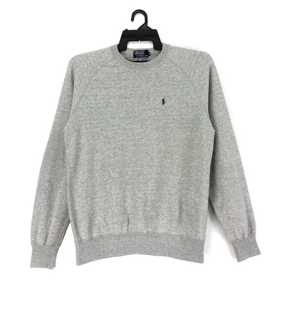 grey polo ralph lauren sweatshirt