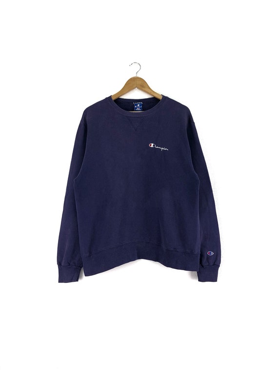 champion sweater dark blue