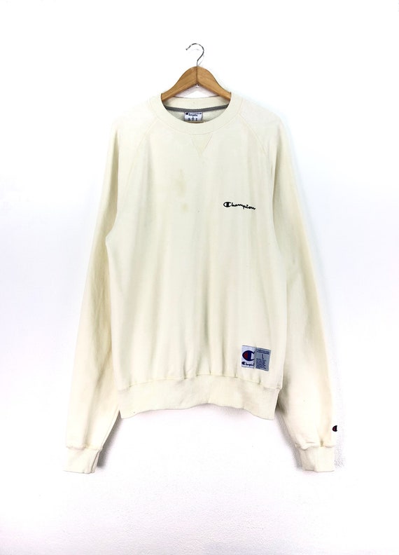 champion jumper cream