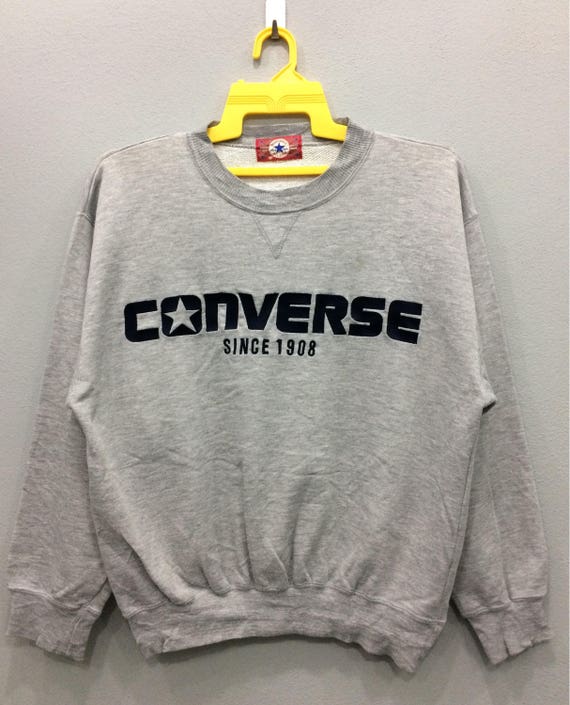 converse crew neck sweatshirt