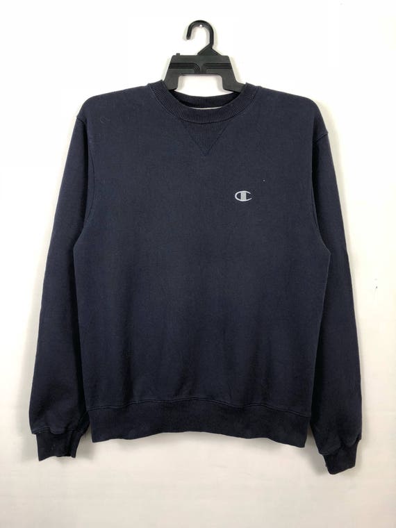 champion sweatshirt dark blue