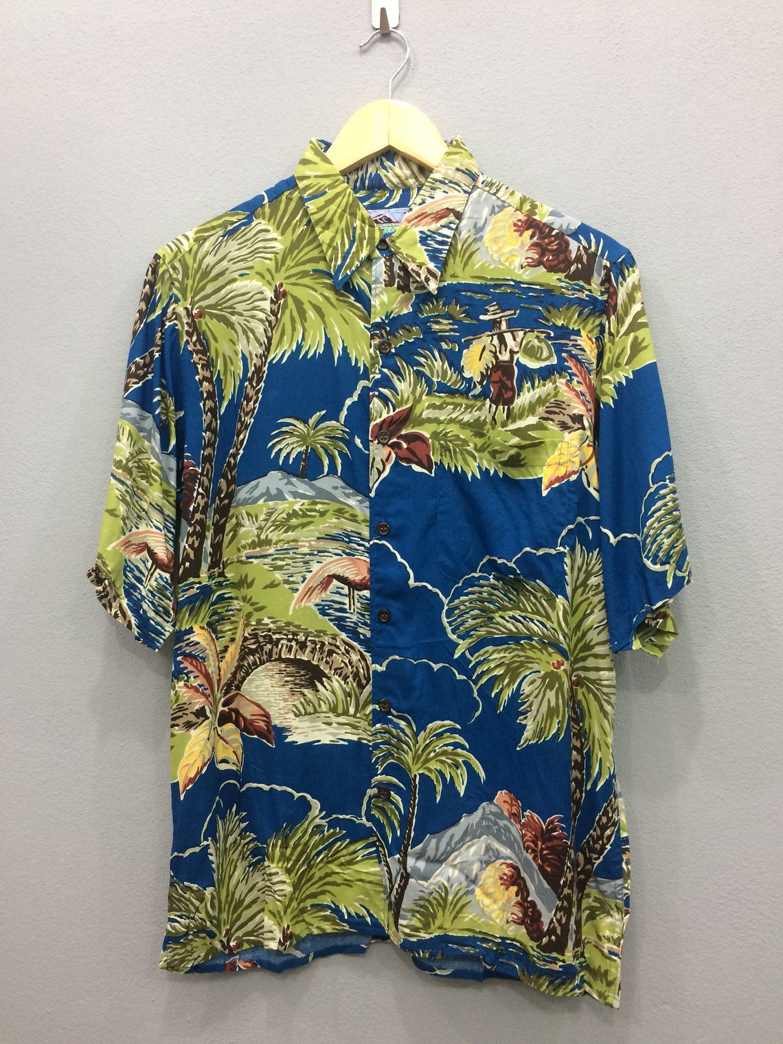 Vintage Reyn Spooner Hawaii Shirt Traditional Mens Button Down Etsy