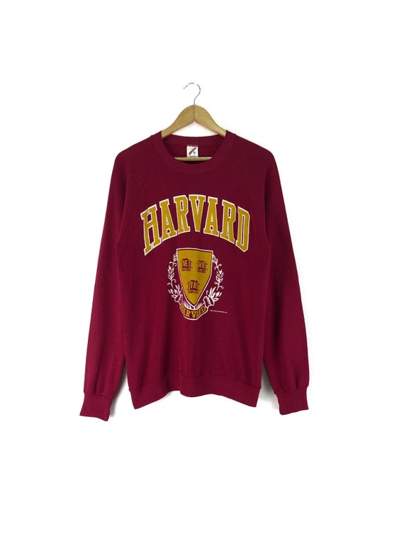maroon harvard sweatshirt