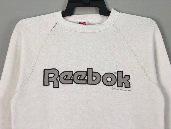 white reebok jumper