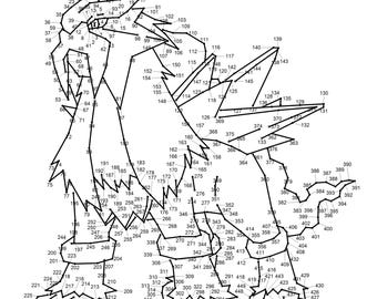 Pokemon Punto a Punto - Gen 2 (todos los 100 Pokemon)