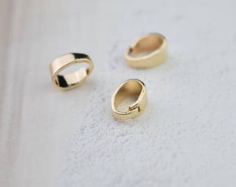 20 of 9k gold filled bail 6*2mm/7*3mm