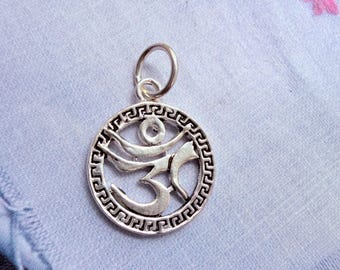 Sterling Silver Charm  , 13mm, 1 piece