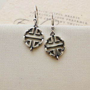 Solid Sterling Silver Earwires , Earrings Findings / 25x10mm